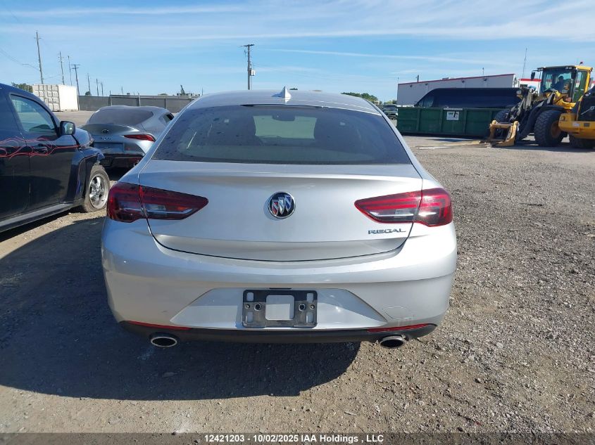 2019 Buick Regal Preferred Ii VIN: W04GM6SX3K1016779 Lot: 12421203