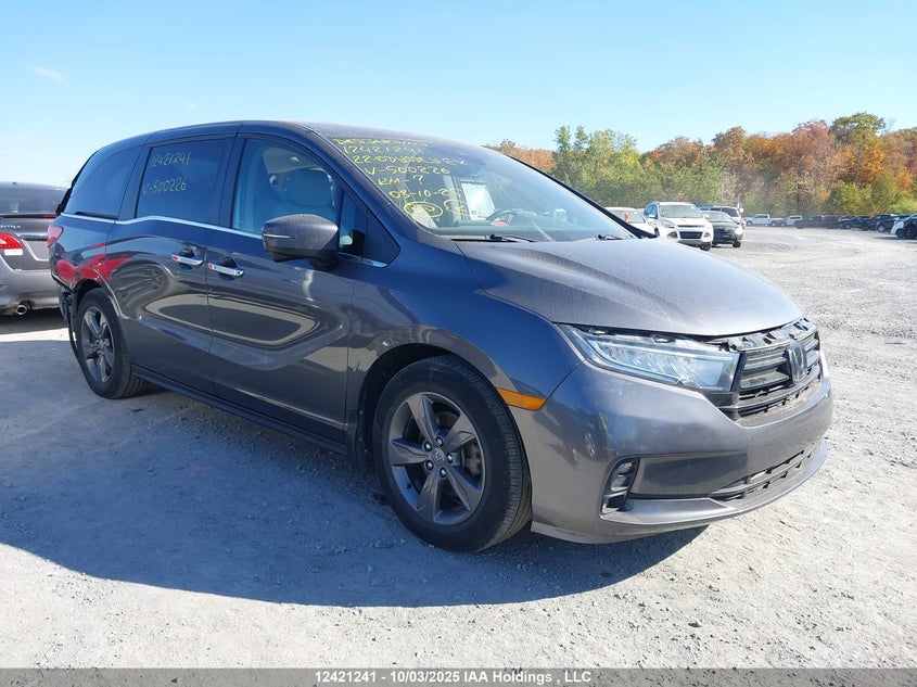 5FNRL6H42NB500226 2022 Honda Odyssey Ex auction photo 1