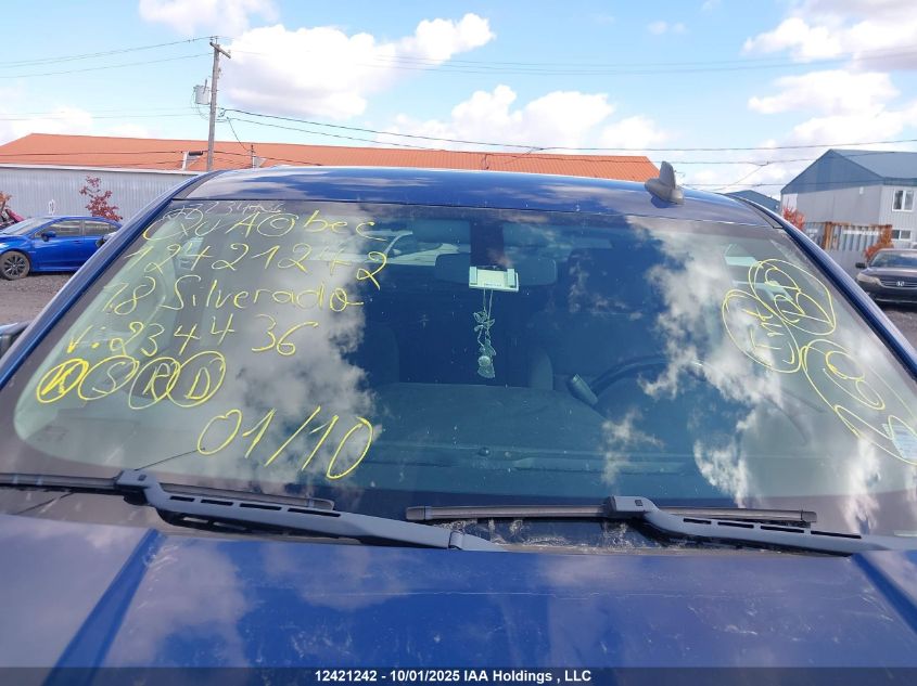 2018 Chevrolet Silverado K1500 Lt VIN: 1GCVKREC4JZ234436 Lot: 12421242