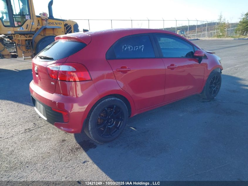 2017 Kia Rio Lx VIN: KNADM5A3XH6048509 Lot: 12421249