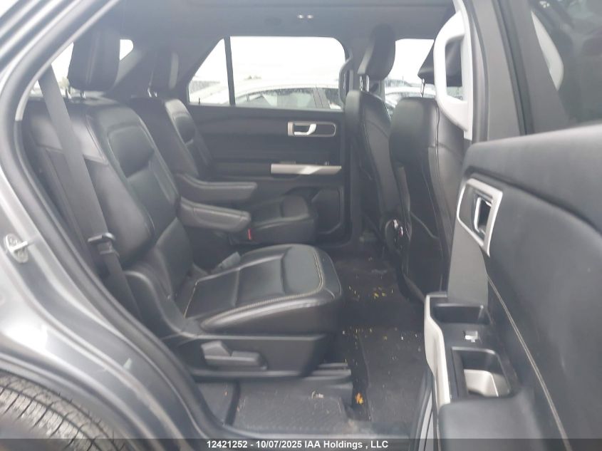 2022 Ford Explorer Xlt VIN: 1FMSK8DHXNGA06187 Lot: 12421252