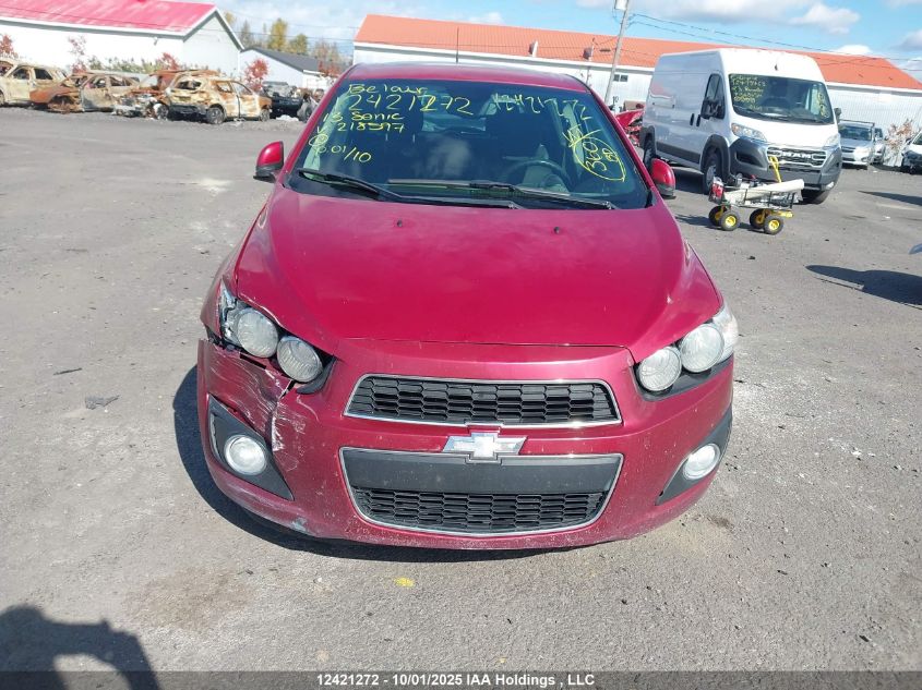 2013 Chevrolet Sonic VIN: 1G1JD6EH7D4218597 Lot: 12421272