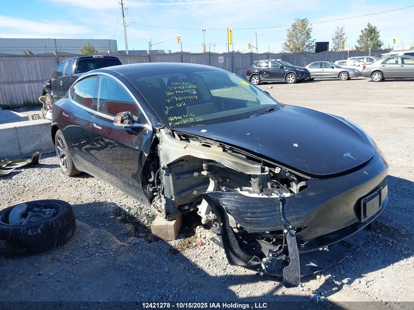 2020 Tesla Model 3 VIN: 5YJ3E1EA3LF764419 Lot: 12421278