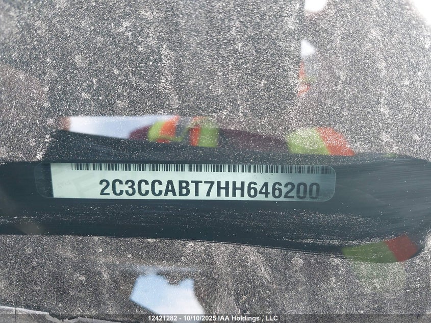 2017 Chrysler 300 S VIN: 2C3CCABT7HH646200 Lot: 12421282