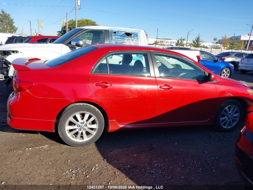 2010 Toyota Corolla S/Le/Xle VIN: 2T1BU4EE2AC256723 Lot: 12421287