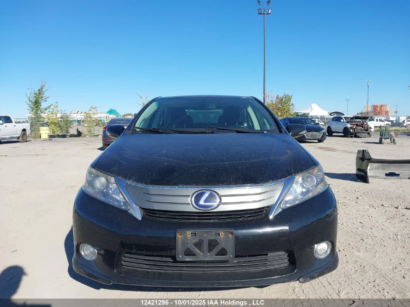 2011 Lexus Hs 250H VIN: JTHBB1BA2B2042741 Lot: 12421295