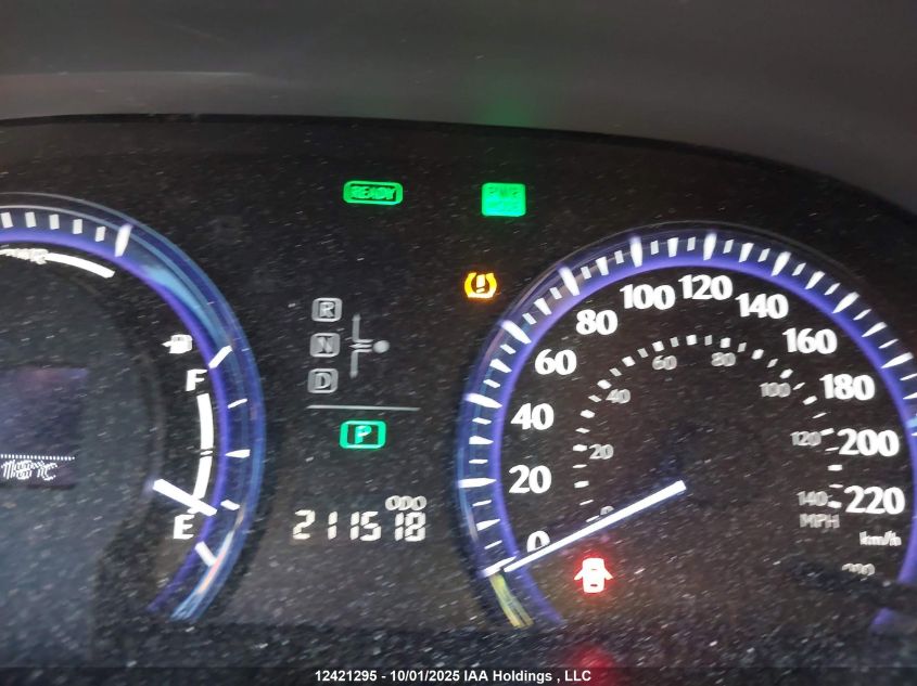 2011 Lexus Hs 250H VIN: JTHBB1BA2B2042741 Lot: 12421295