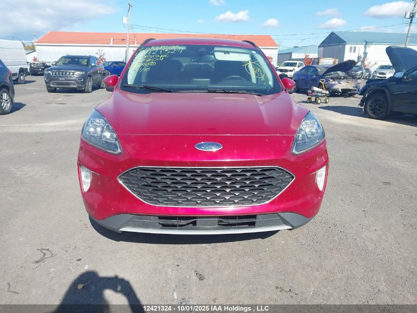 2022 Ford Escape Titanium VIN: 1FMCU9J95NUA56014 Lot: 12421324