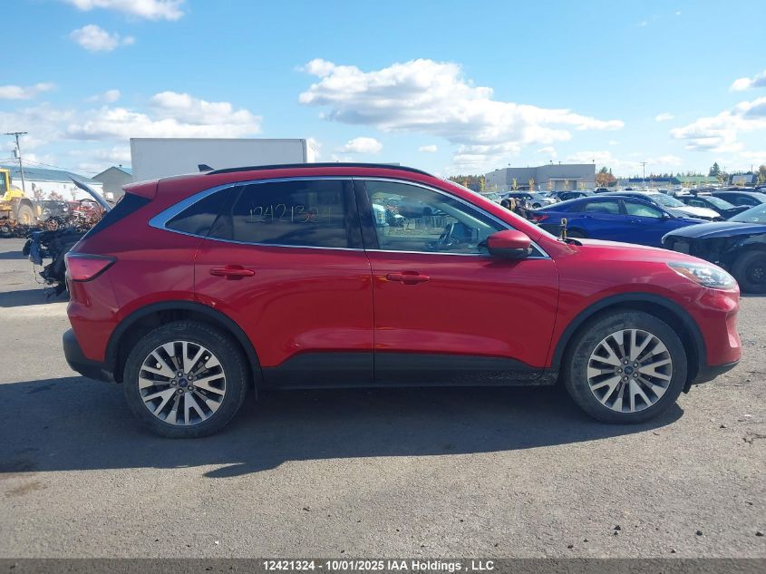 2022 Ford Escape Titanium VIN: 1FMCU9J95NUA56014 Lot: 12421324