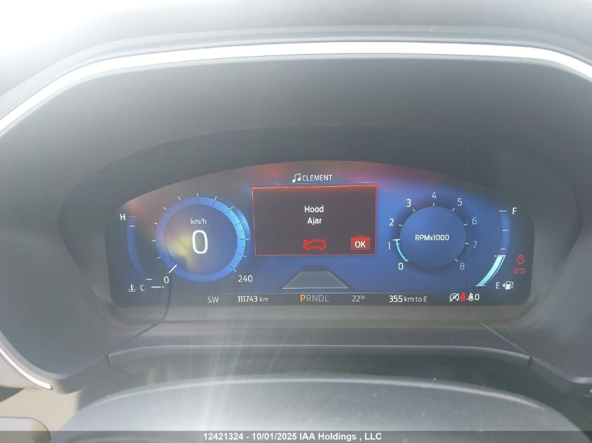 2022 Ford Escape Titanium VIN: 1FMCU9J95NUA56014 Lot: 12421324