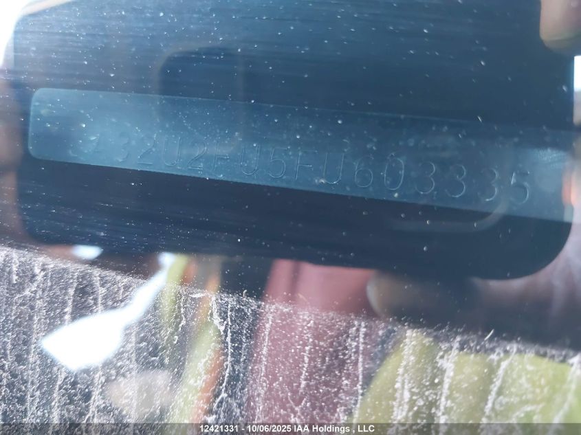 2015 Mitsubishi Lancer Es VIN: JA32U2FU5FU603335 Lot: 12421331