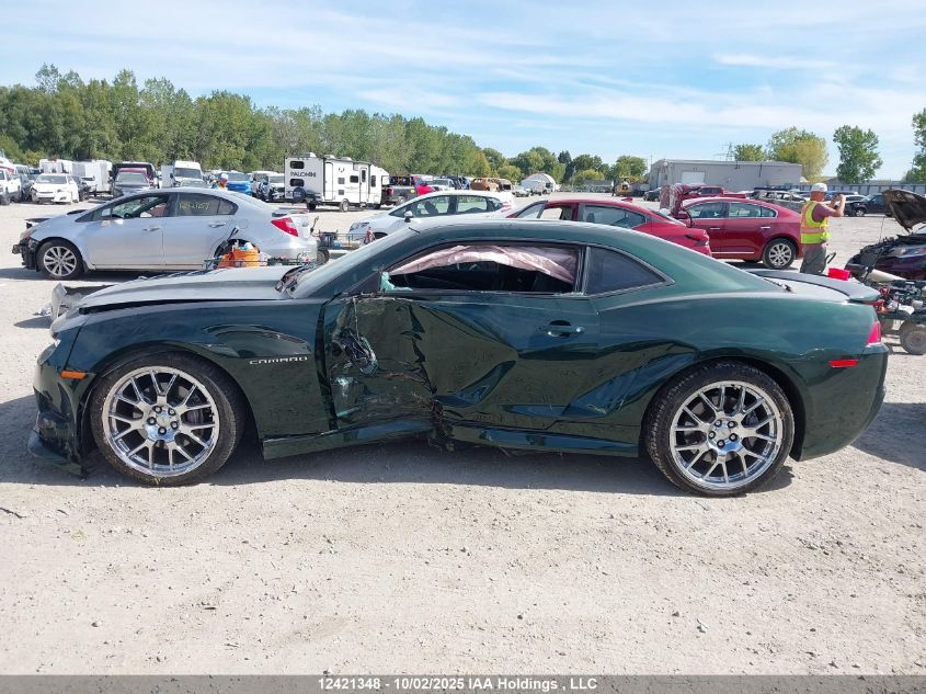 2015 Chevrolet Camaro VIN: 2G1FJ1EW3F9291210 Lot: 12421348