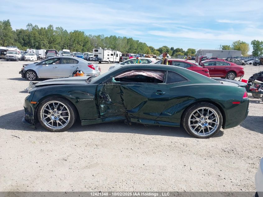 2015 Chevrolet Camaro VIN: 2G1FJ1EW3F9291210 Lot: 12421348