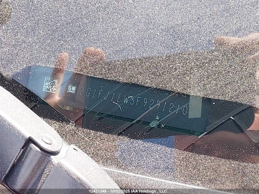 2015 Chevrolet Camaro VIN: 2G1FJ1EW3F9291210 Lot: 12421348