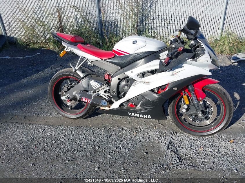 2008 Yamaha Yzfr6 VIN: JYARJ16N78A000981 Lot: 12421349