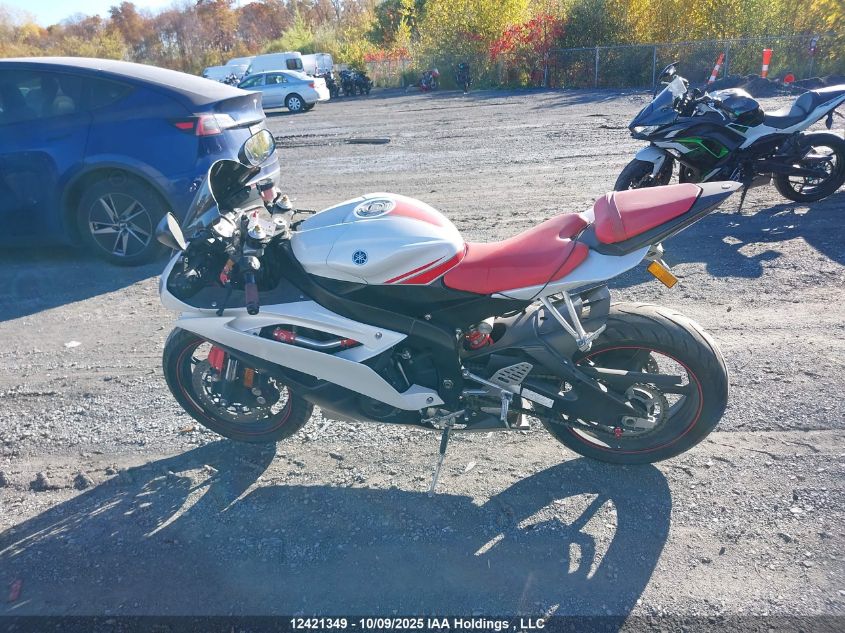 2008 Yamaha Yzfr6 VIN: JYARJ16N78A000981 Lot: 12421349