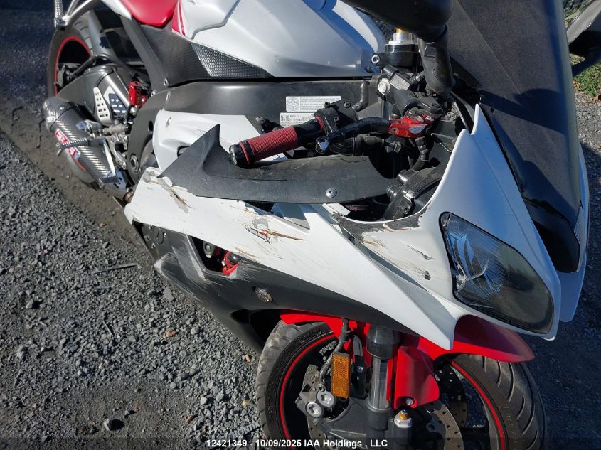 2008 Yamaha Yzfr6 VIN: JYARJ16N78A000981 Lot: 12421349