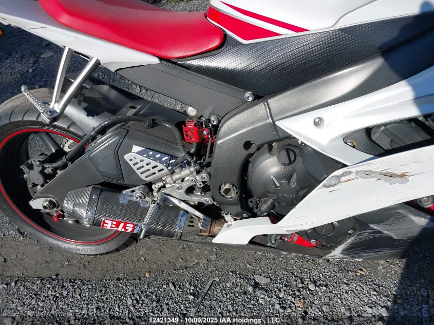 2008 Yamaha Yzfr6 VIN: JYARJ16N78A000981 Lot: 12421349