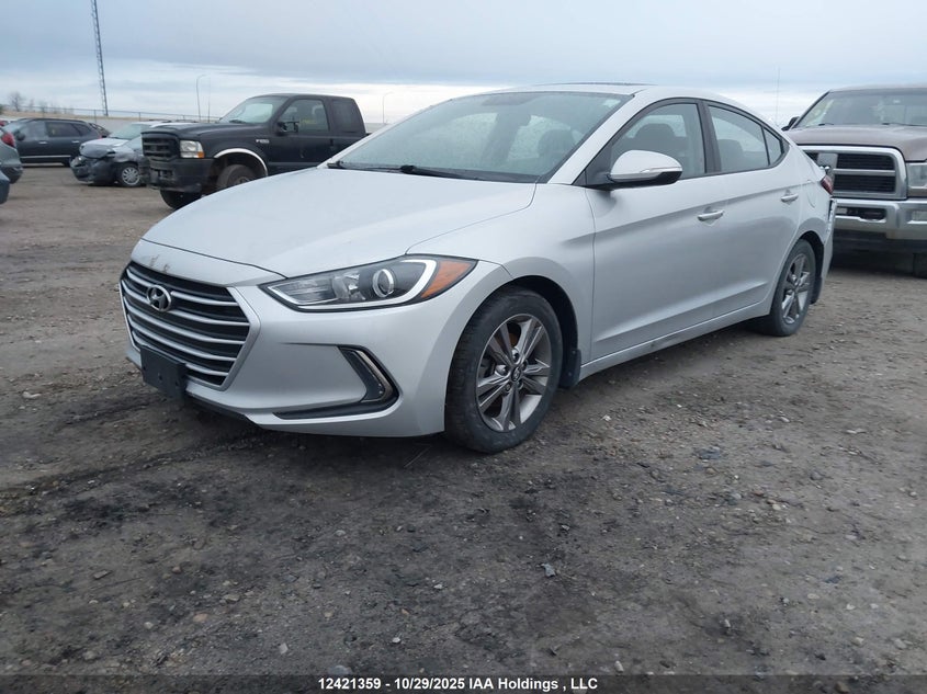 KMHD84LF2JU697422 2018 HYUNDAI ELANTRA photo no. 2