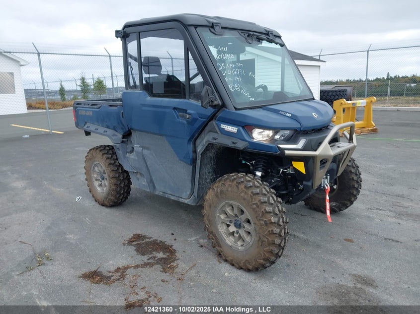 3JBUVAX45SK012791 2025 Can-Am Defender Limited Cab Hd10 auction photo 1