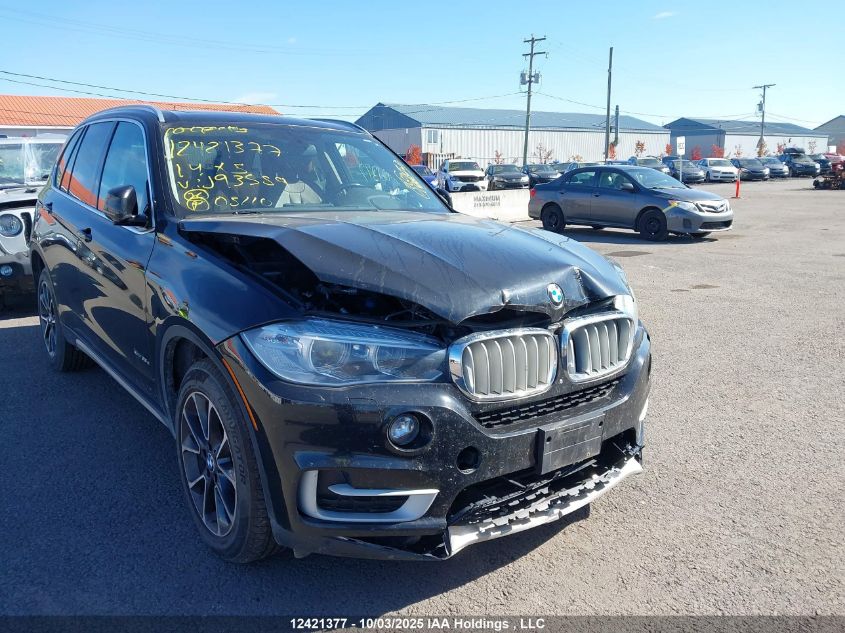 2014 BMW X5 35D VIN: 5UXKS4C57E0J93559 Lot: 12421377