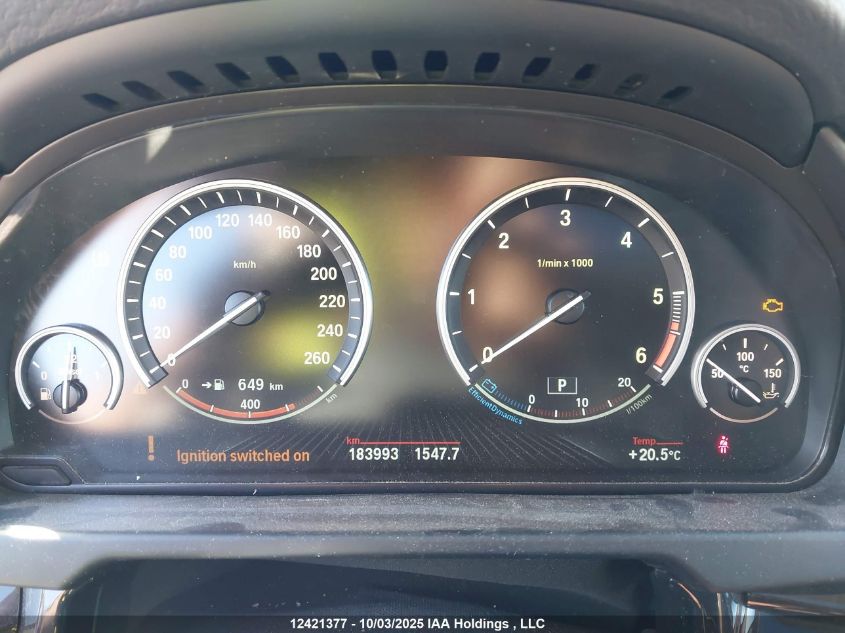 2014 BMW X5 35D VIN: 5UXKS4C57E0J93559 Lot: 12421377