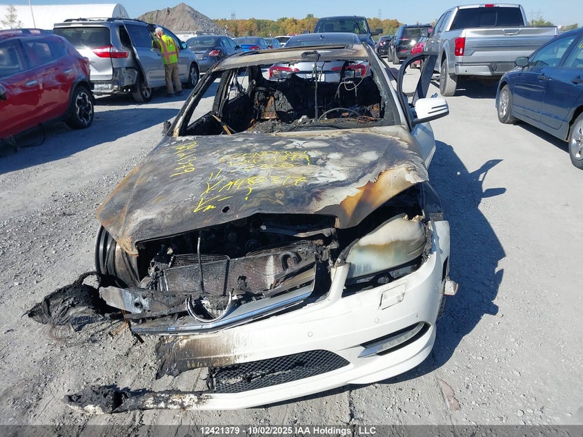 2011 Mercedes-Benz C 300 4Matic VIN: WDDGF8BB7BA482317 Lot: 12421379