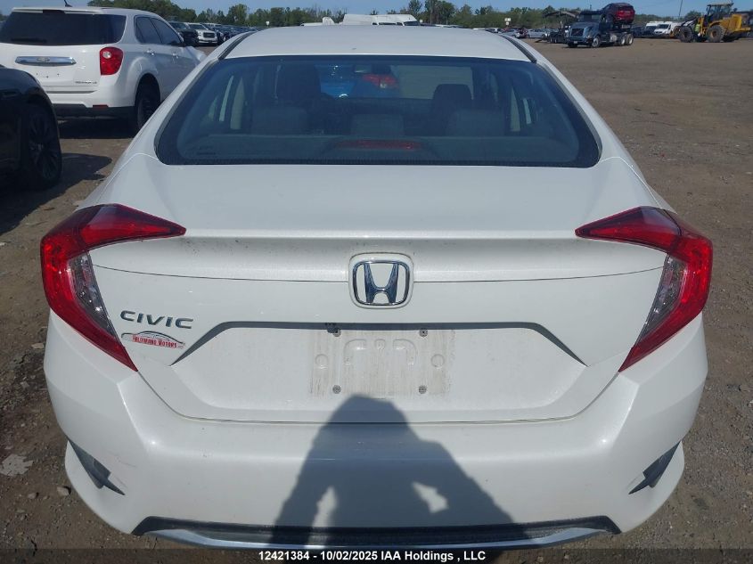 2019 Honda Civic Lx VIN: 2HGFC2E50KH034831 Lot: 12421384