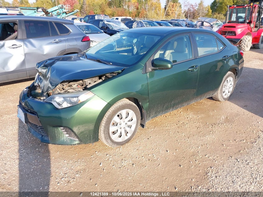 2015 Toyota Corolla Le VIN: 2T1BURHE8FC264390 Lot: 12421389