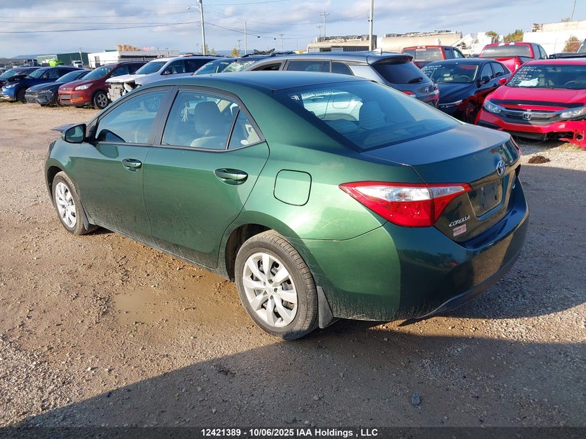 2015 Toyota Corolla Le VIN: 2T1BURHE8FC264390 Lot: 12421389