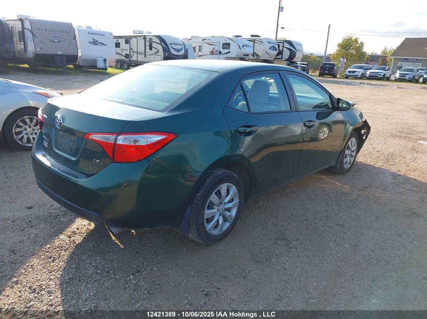 2015 Toyota Corolla Le VIN: 2T1BURHE8FC264390 Lot: 12421389