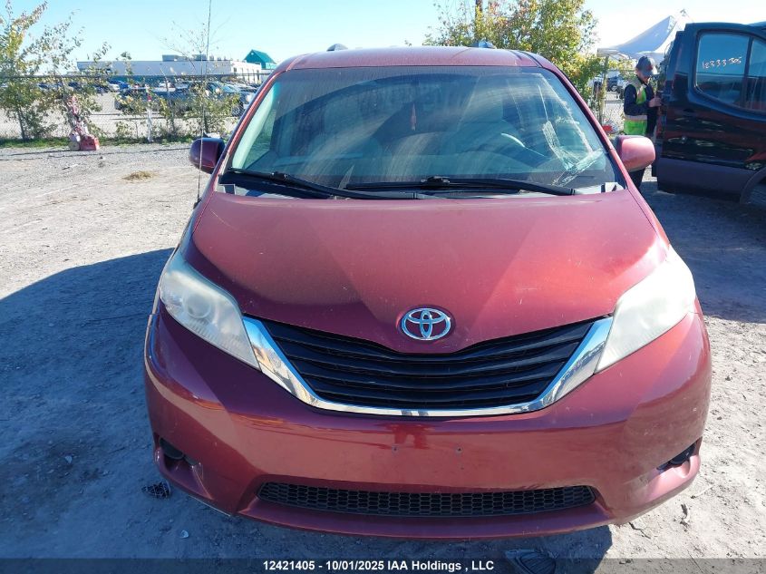 2012 Toyota Sienna VIN: 5TDKK3DC7CS202764 Lot: 12421405