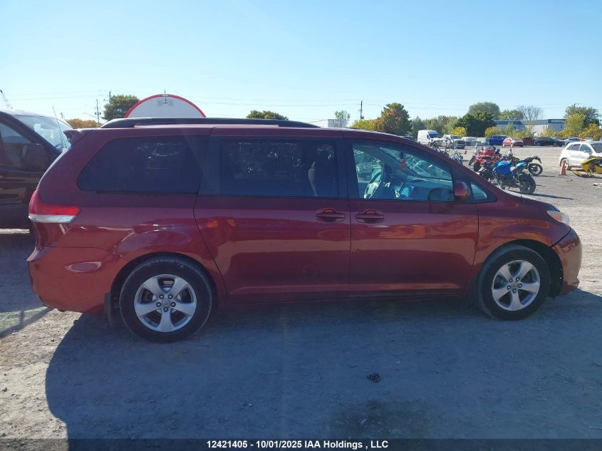 2012 Toyota Sienna VIN: 5TDKK3DC7CS202764 Lot: 12421405