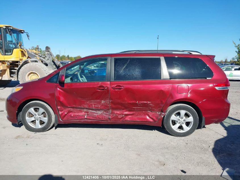 2012 Toyota Sienna VIN: 5TDKK3DC7CS202764 Lot: 12421405