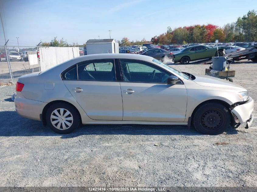 2013 Volkswagen Jetta S VIN: 3VW2K7AJ4DM208577 Lot: 12421416