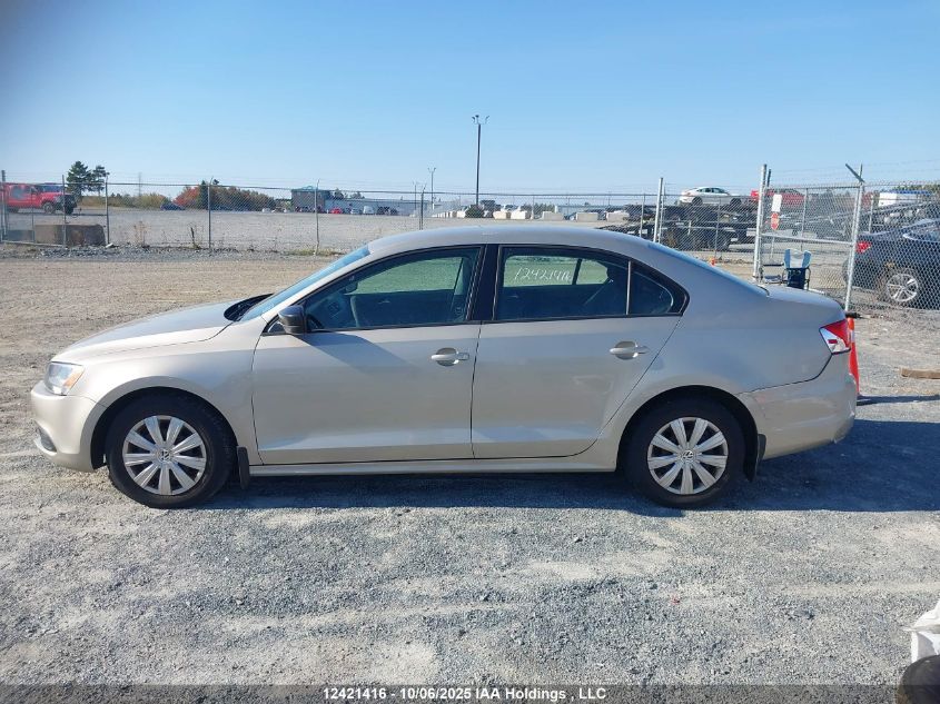 2013 Volkswagen Jetta S VIN: 3VW2K7AJ4DM208577 Lot: 12421416