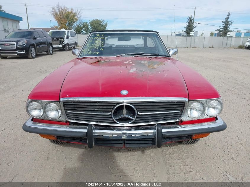 1972 Mercedes-Benz Sl-Class VIN: 12007699 Lot: 12421451