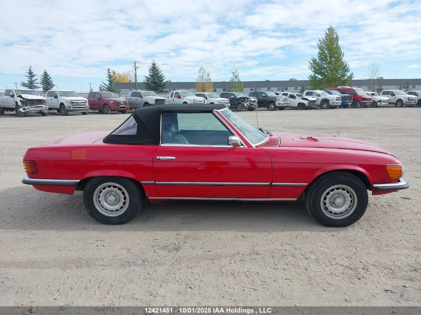 1972 Mercedes-Benz Sl-Class VIN: 12007699 Lot: 12421451