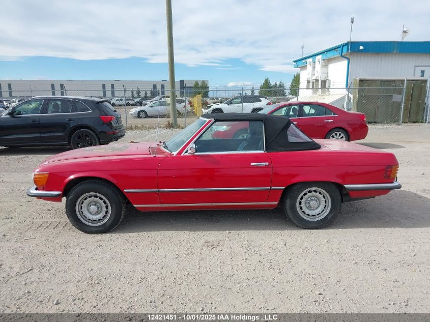 1972 Mercedes-Benz Sl-Class VIN: 12007699 Lot: 12421451