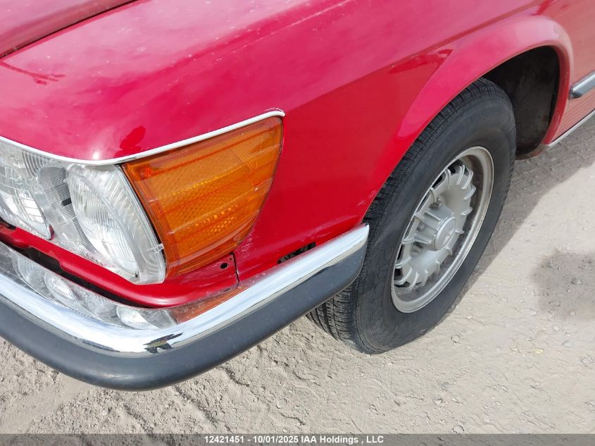 1972 Mercedes-Benz Sl-Class VIN: 12007699 Lot: 12421451