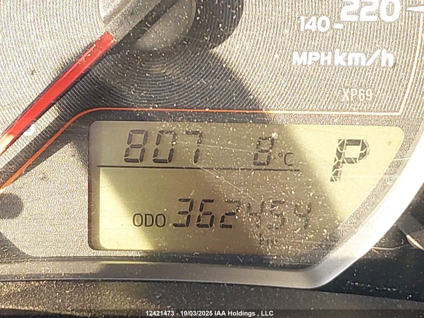 2014 Toyota Yaris VIN: VNKKTUD31EA013506 Lot: 12421473