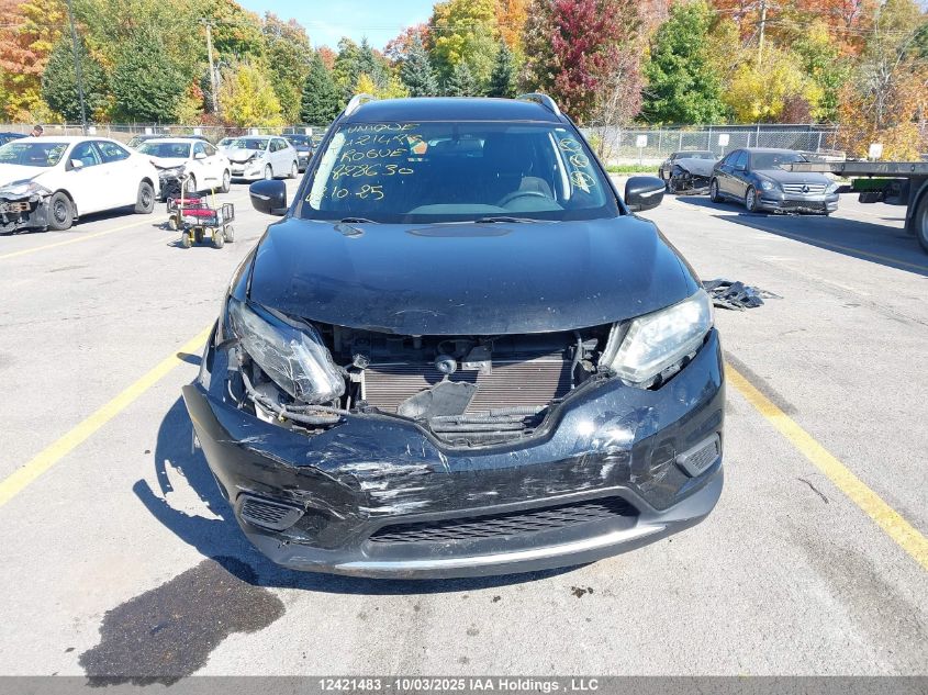 2014 Nissan Rogue S/Sv VIN: 5N1AT2MT0EC828630 Lot: 12421483