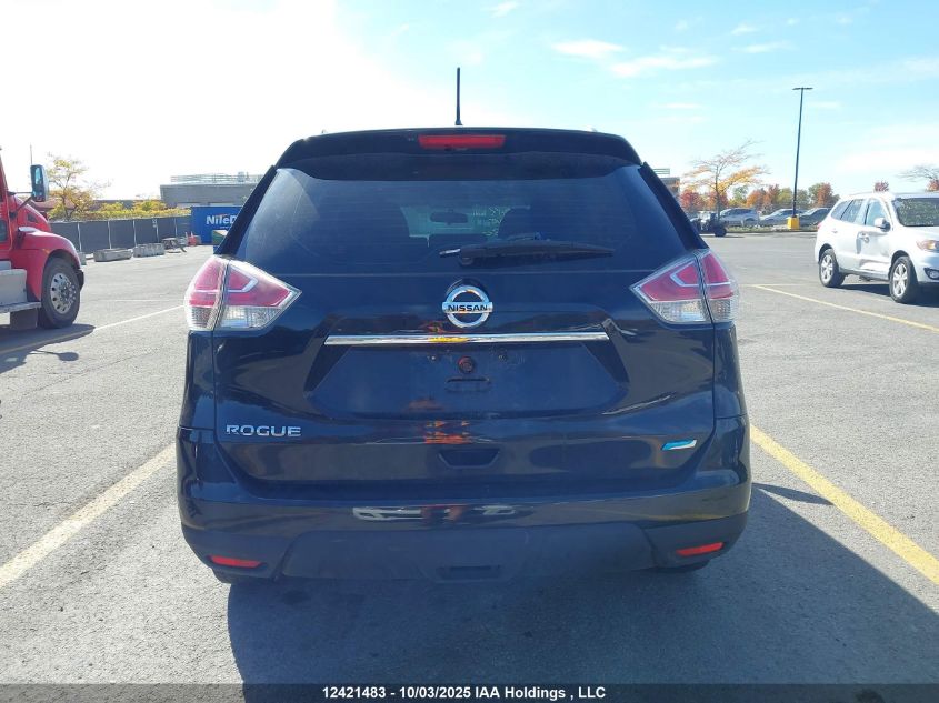 2014 Nissan Rogue S/Sv VIN: 5N1AT2MT0EC828630 Lot: 12421483