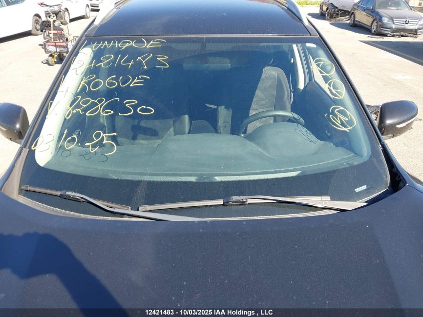 2014 Nissan Rogue S/Sv VIN: 5N1AT2MT0EC828630 Lot: 12421483