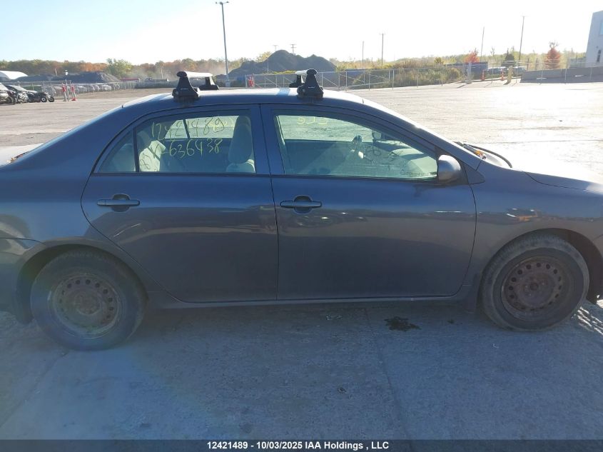 2011 Toyota Corolla VIN: 2T1BU4EE6BC636438 Lot: 12421489