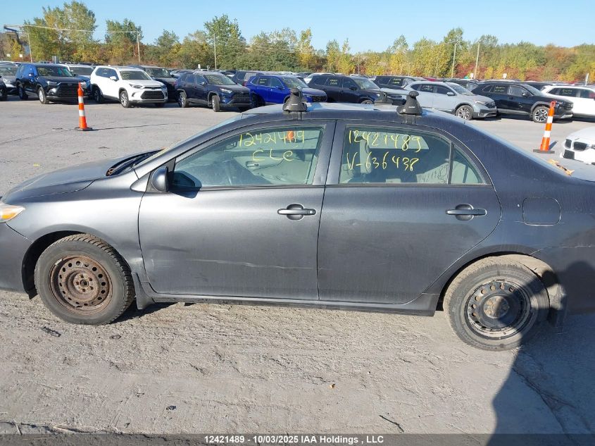2011 Toyota Corolla VIN: 2T1BU4EE6BC636438 Lot: 12421489