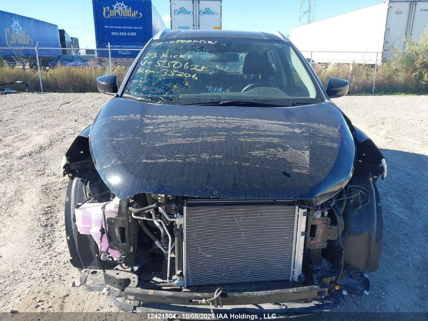 2023 Nissan Kicks Sv VIN: 3N1CP5CV3PL550628 Lot: 12421504