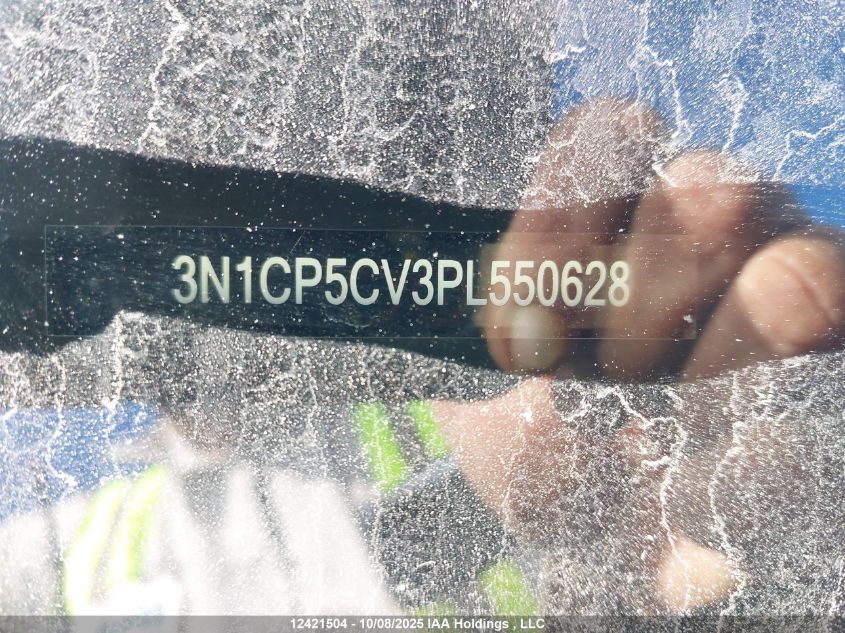 2023 Nissan Kicks Sv VIN: 3N1CP5CV3PL550628 Lot: 12421504