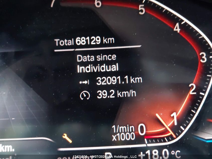 2020 BMW X3 xDrive30I VIN: 5UXTY5C07LLT33747 Lot: 12421505