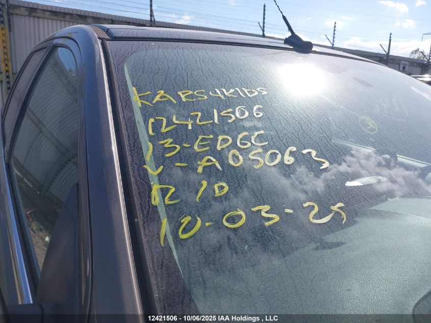 2013 Ford Edge Limited VIN: 2FMDK4KC0DBA05063 Lot: 12421506